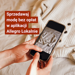 Sprzedawaj modę bez opłat w apce Lokalnie